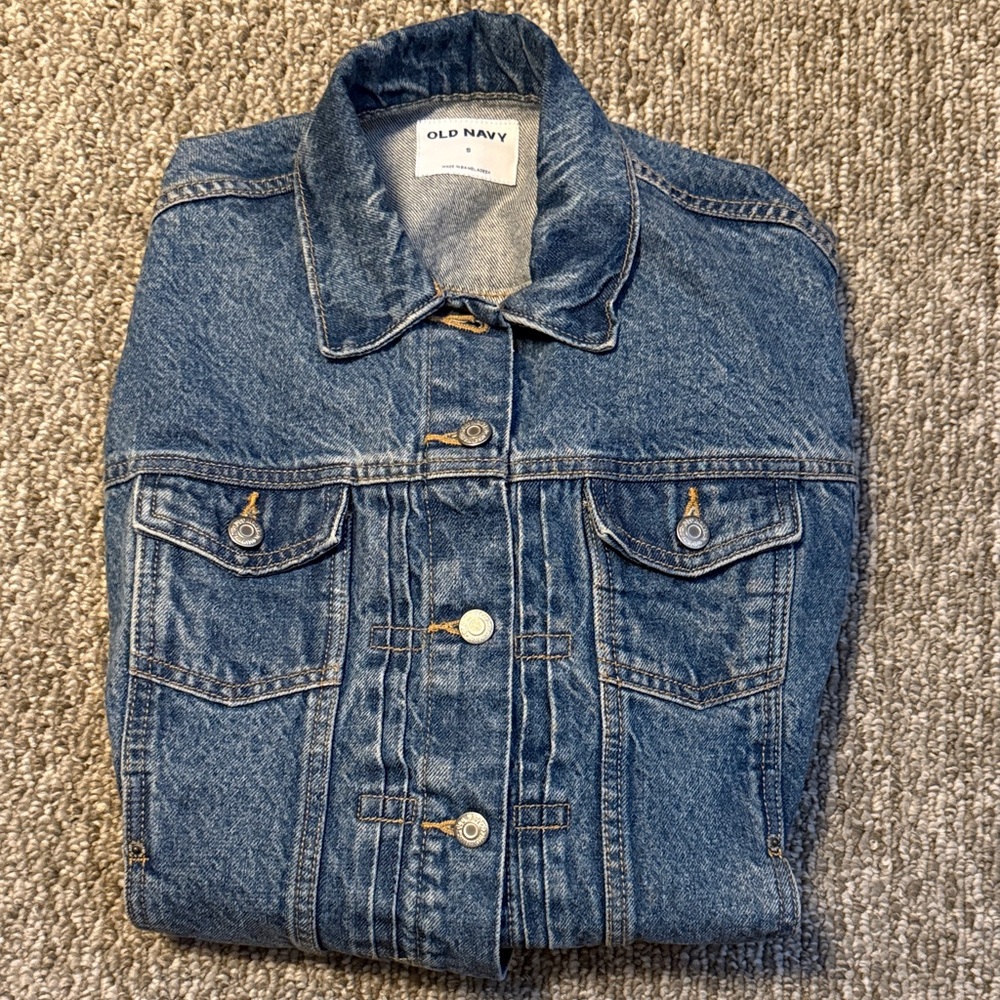 Old Navy Dark Blue Denim Jacket